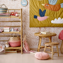 Table ronde en rotin naturel