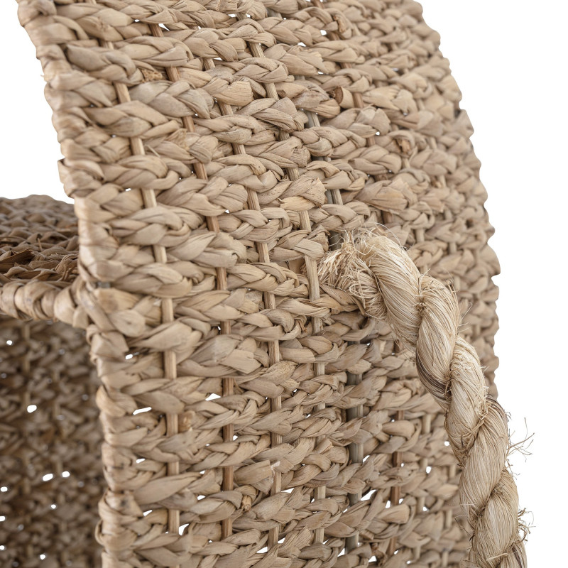 Étagère design en forme d'éléphant en jute ELEPHANTA