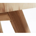 Table basse style bohème chic bois de suar CRISTY - 65cm