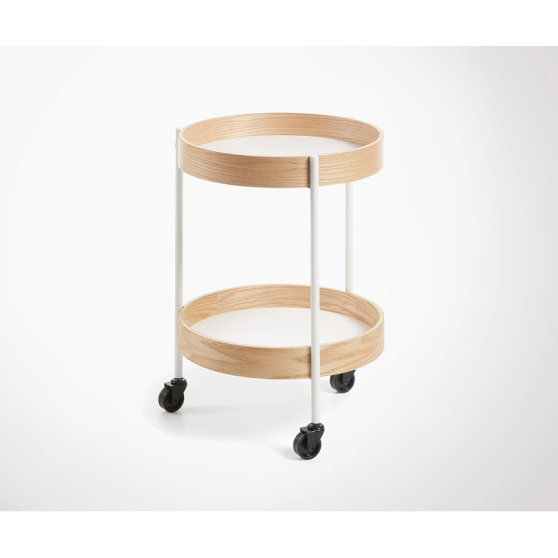 Desserte Métal Table Basse Ronde salon table table basse desserte