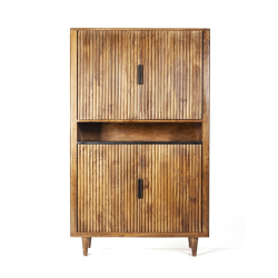 Grande commode en bois naturel