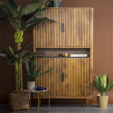 Grande commode en bois naturel