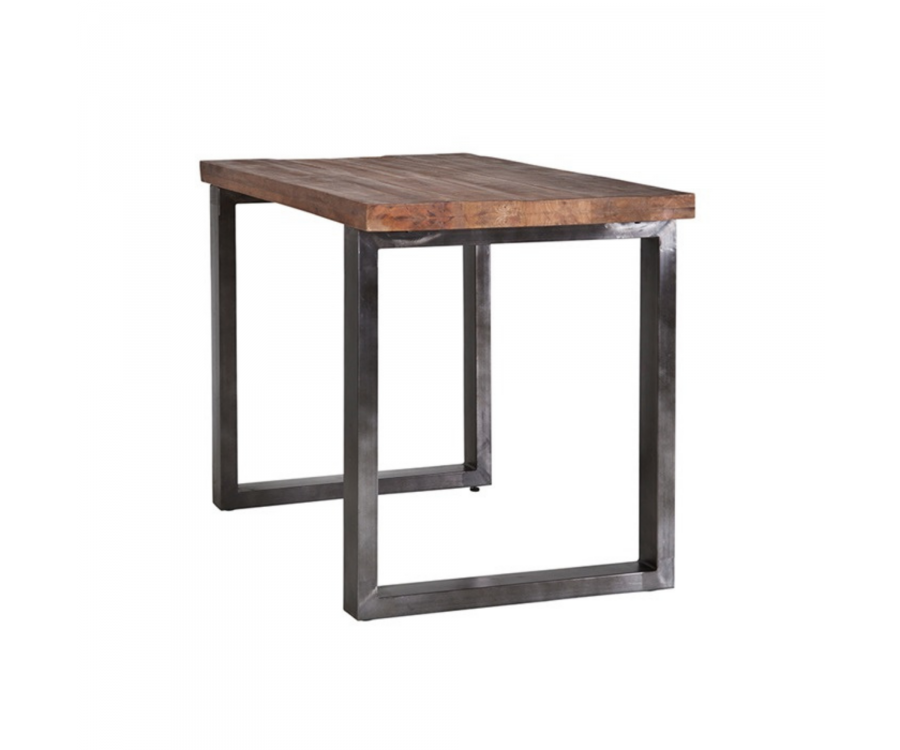 Table d'appoint 90x140cm en bois et métal