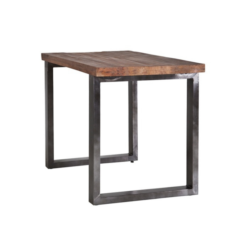 Table d'appoint 90x140cm en bois et métal