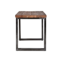 Table d'appoint 90x140cm en bois et métal