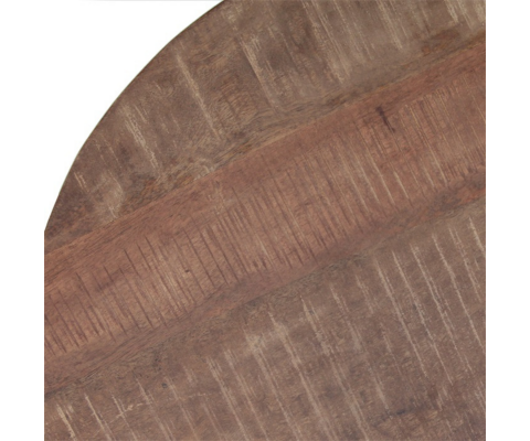 Table d'appoint 40x50cm en bois et métal