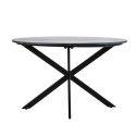 Table ronde 78x130cm avec pied en étoile