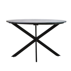 Table ronde 78x130cm avec pied en étoile