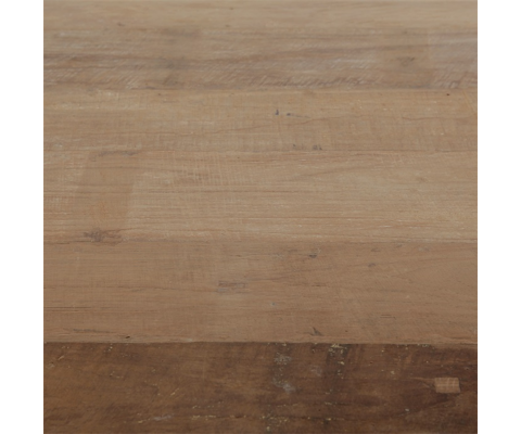 Table à manger rectangulaire 76x160cm en bois et métal