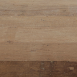 Table à manger rectangulaire 76x160cm en bois et métal