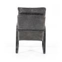 Fauteuil en simili cuir et accoudoirs LUKAS