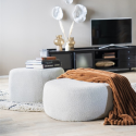 Pouf rond scandinave BILY