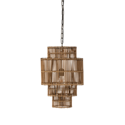 Suspension moderne en bambou LOUCO