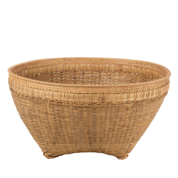 Panier large 85cm en rotin naturel ROMAIN