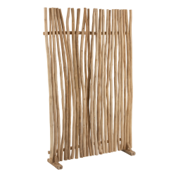 Paravent 180cm en teck naturel LEON
