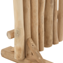 Paravent 180cm en teck naturel LEON