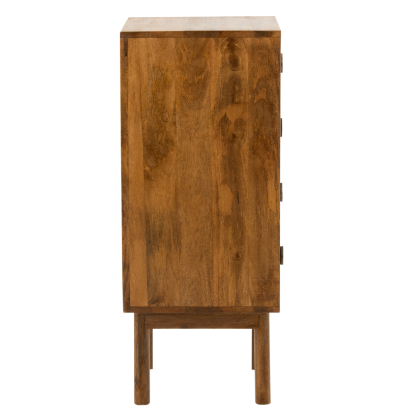 Commode 4 tiroirs en bois de manguier LORA