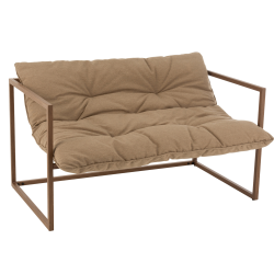 Petit canapé moderne en tissu MILOO