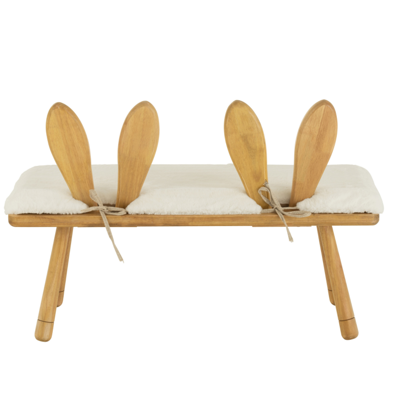 Chaise Enfant en Bois Oreilles de Lapin 