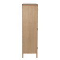 Armoire 2 portes en rotin naturel EDMON