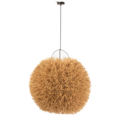 Suspension boule 85cm en rotin naturel LILIA