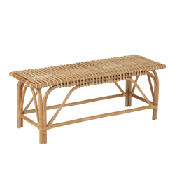 Banc 120cm en rotin natuel SUKI