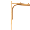 Banc porte manteau en rotin naturel BOOBA