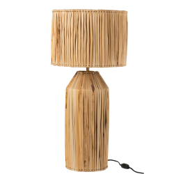 Lampe de chevet bois : un style rustique pour une ambiance cocooning -  Meubles et Design