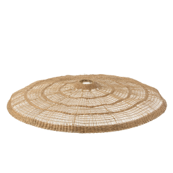 Suspension large ronde en rotin naturel RONDETTE