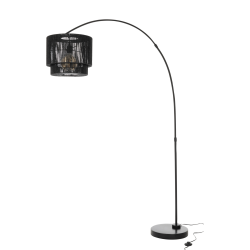 Lampadaire palmier métal laiton doré marque J-Line hauteur 200cm