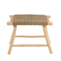 Tabouret en teck naturel TIMO