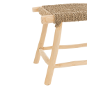 Tabouret en teck naturel TIMO