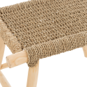 Tabouret en teck naturel TIMO