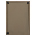 Tableau oeuvre d'art rectangulaire moderne 100x70cm en bois SEVILLE