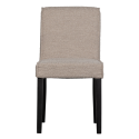 Chaise moderne en tissu bouclé AVILA