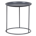 Table ronde d'appoint 40cm en métal LOUPIOTTE