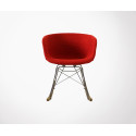 Fauteuil à bascule RAY - Rembourré