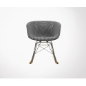 Fauteuil à bascule RAY - Rembourré