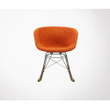 Fauteuil à bascule RAY - Rembourré