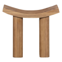 Tabouret bas moderne en bois VANCOUVER