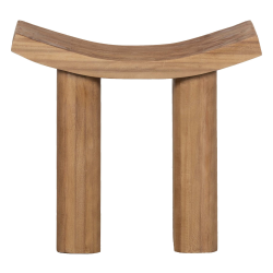 Tabouret bas moderne en bois VANCOUVER