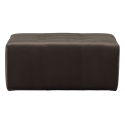 Pouf rectangle en velours