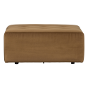 Pouf rectangle en velours