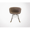 Fauteuil à bascule RAY - Rembourré