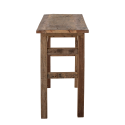 Console vintage 156cm en bois brut NAMUR