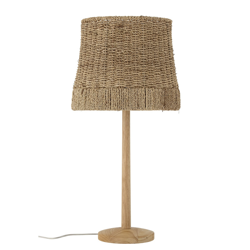Lampe à poser en rotin naturel LIEGE