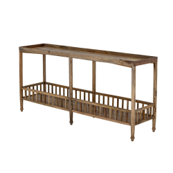 Console 168cm en bois de manguier LOUVAIN