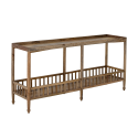 Console 168cm en bois de manguier LOUVAIN
