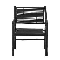 Fauteuil moderne en bambou noir ANVERS