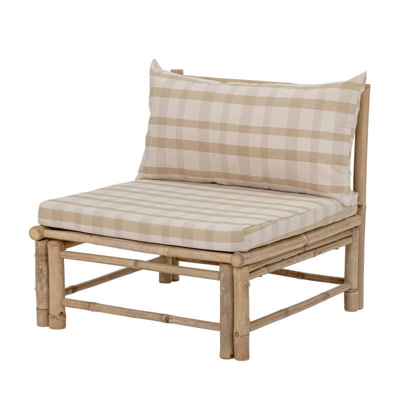 Canapé extérieur modulale section fauteuil en bambou VIENNE